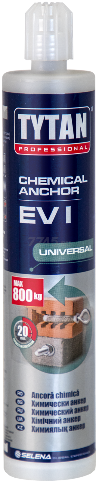 Анкер химический TYTAN Professional EV I универсальный 300 мл